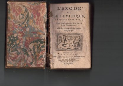 L'Exode et le Levitique, avec l'explication du Sens litteral & du Sens spirituel.