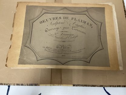 Les Tragedies d'Eschile dessines par John Flaxman sculpteur Anglais lithographiees par Feillet et Laqueson