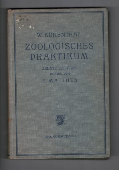 Leitfaden für das Zoologische Praktikum