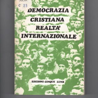 Democrazia cristiana realta' internazionale