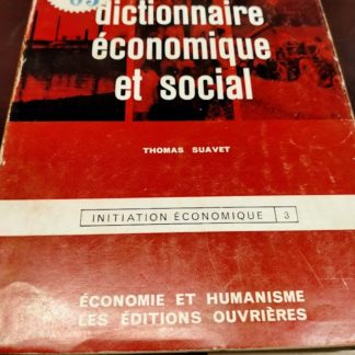 Dictionnaire economique et social