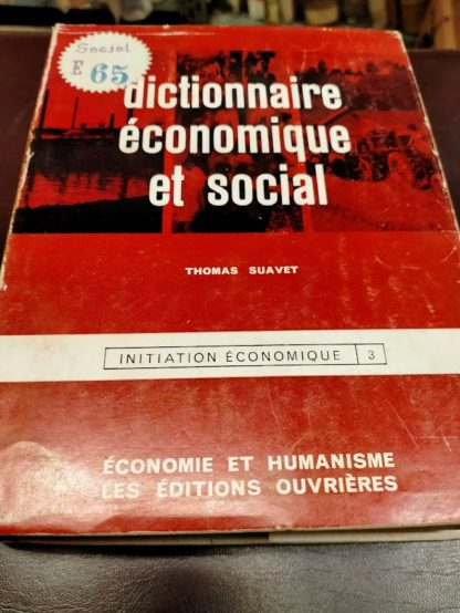Dictionnaire economique et social