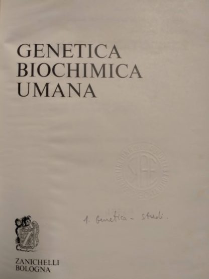 Genetica biochimica umana