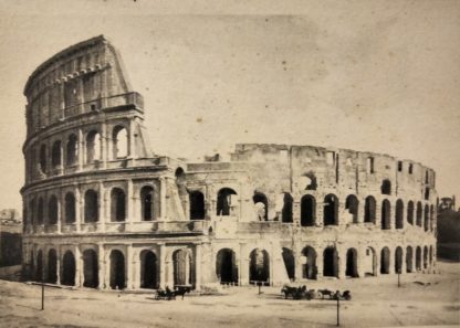 Cartolina IL COLOSSEO THE COLISEUM LE COLISEE