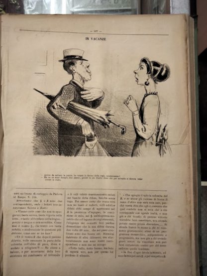 Pasquino. Giornale umoristico, con caricature. Pubblicazione settimanale.