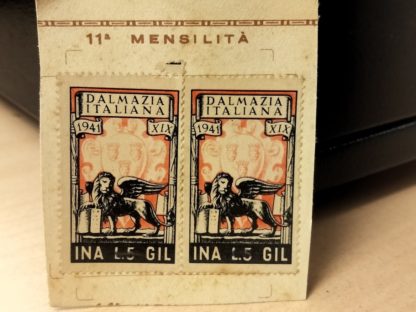 FRANCOBOLLO INA GIL -DALMAZIA ITALIANA- L.5