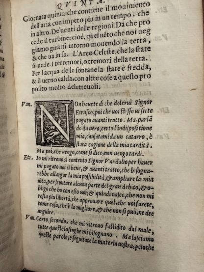 Le sei giornate del S. Alfonso di Fonte. Nelle quali oltre le materie di filosofia, s'ha piena cognitione delle scienze, astronomia e astrologia: dell'anima e della notomia del corpo humano. Nuovamente in lingua spagnuola tradotte dal S. Alfonso Ulloa.