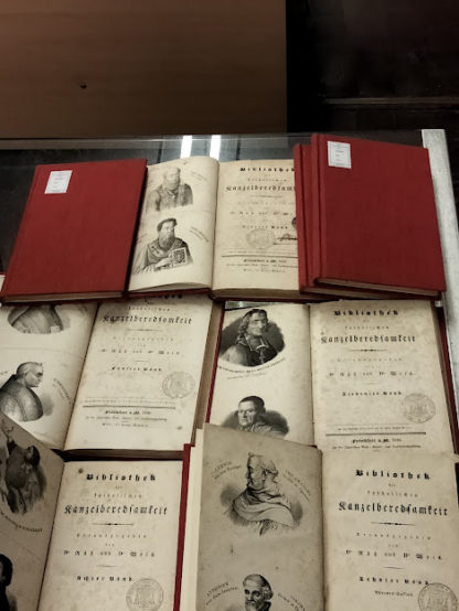 Bibliothek der catholischen ranzelberedsamfeit 8 volumi
