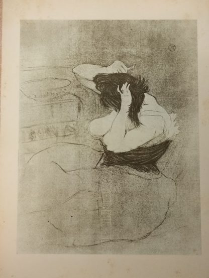 FEMME QUI SE PEIGNE (ELLES)