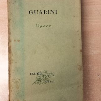 Opere. A cura di Luigi Fassò (Classici UTET - 46).