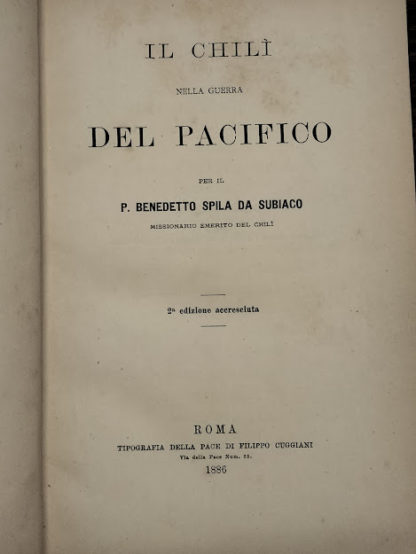 Il Chilì nella guerra del Pacifico.