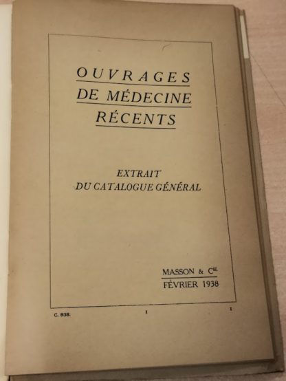 LA DEPRESSION CONSTITUTIONNELLE. L'ancienne neurasthenie dans ses rapports avec la medecine generale