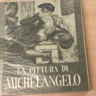 La pittura di Michelangelo (Storia della pittura italiana).