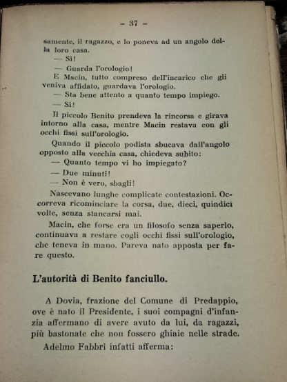 Il volo dell'Aquila da Predappio a Roma.