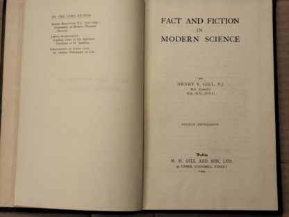 Fact and Fiction in Modern Science.