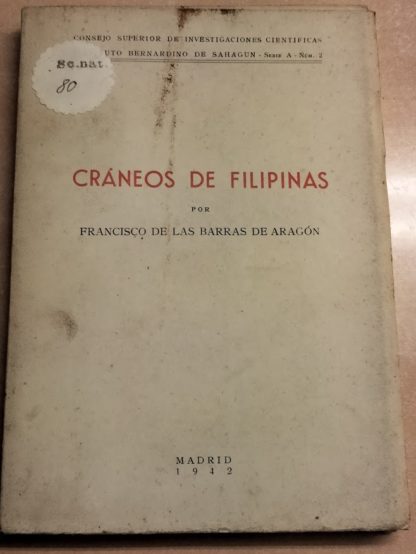 Craneos de Filipinas.