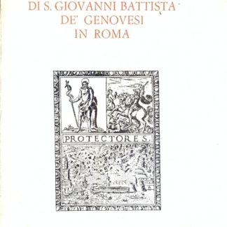 La confraternita di S.Giovanni Battista De Genovesi in Roma (Inventario dell'archivio).