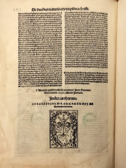 Opera: nuper diligentissime recognita : atq. excusa. In porphyrij Flagogen editiones due. In categorias Aristotelis una. In opus perihermenias due. De divisionibus liber unus. De diffinitionibus liber unus castigatissimus ad fidem verustissimi exemplaris. Introductio ad categoricos syllogismos. Commentaria in topica Tullij Ciceronis longe quam nuper emendatiora. De differentijs topicis libri quatruor. De sillogismo categorico libri duo. De syllogismo hypothetico libri duo. de unitate ..uno liber unus. De duabus naturis..