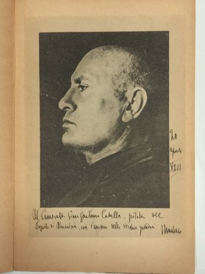 Testamento politico di Mussolini. Dettato, corretto, siglato da lui il 22 aprile 1945.