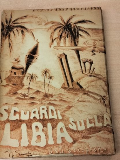 Sguardi sulla Libia dall'aeroplano.