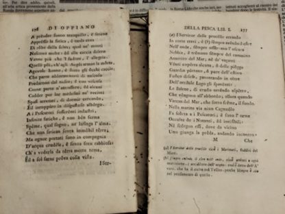 Della pesca, e della caccia. Tradotto dal greco e illustrato con varie annotazioni da Anton Maria Salvini.