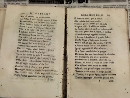 Della pesca, e della caccia. Tradotto dal greco e illustrato con varie annotazioni da Anton Maria Salvini.