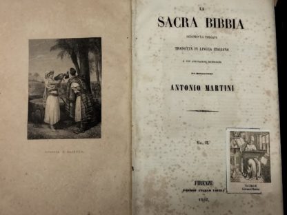 La Sacra Bibbia secondo la volgata. Tradotta in lingua italiana.