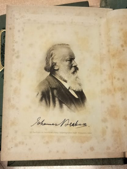 Johannes Brahms Kammermusik. Payne's kleine partitur Ausgabe.