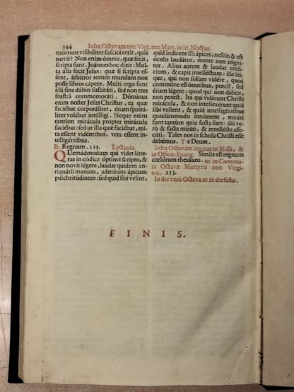 Octavarium Romanum, sive Octavae Festorum, lectiones secundi scilicet, e tertii Nocturni singulis diebus recitandae infra Octavas Sanctorum Titularium, vel Tutelarium Ecclesiarum, aut Patronorum locorum, a Sacra Rituum Congregatione ad usum totius Orbis Ecclesiarum approbatae.