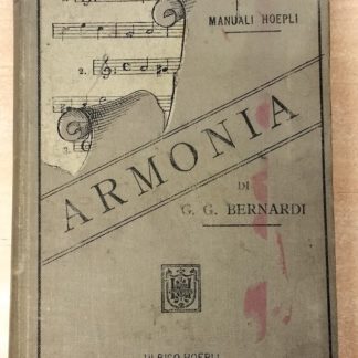 Armonia. con prefazione di M. E. Bossi.