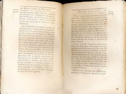 Histoire des Revolutions de Pologne, Depuis la mort d'Auguste III, jusqu'à nos jours. Avec des détails curieux & importants fur les différenets situations de ce Royame, & toutes les Pieces justificatives qui y ont rapport.