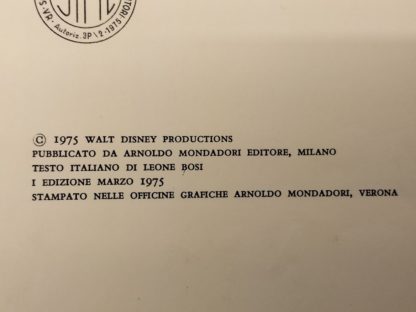 Lilli e il Vagabondo.Testo italiano di Leone Bosi. 1° edizione.