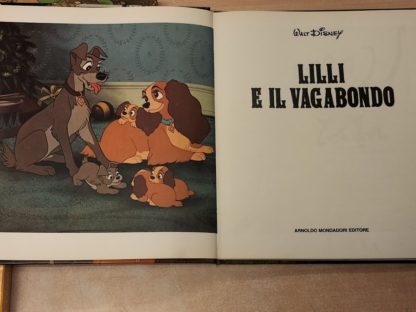 Lilli e il Vagabondo.Testo italiano di Leone Bosi. 1° edizione.
