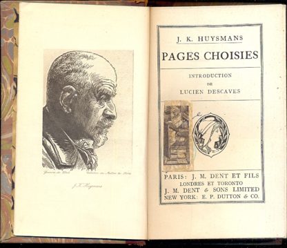 Pages choises. Introduction de Lucien Descaves.