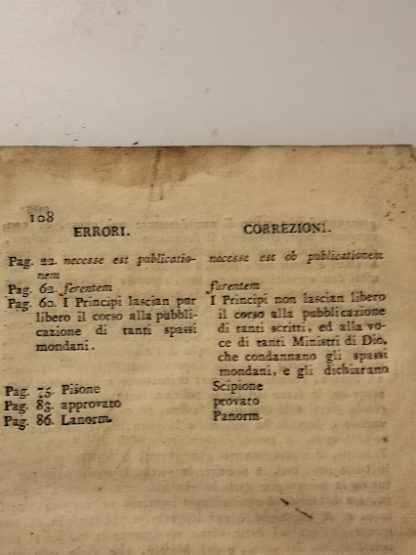 Ragionamento sopra i divertimenti del secolo.