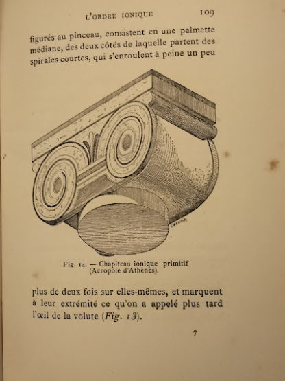 Le temple grec. Histoire sommaire de ses origines et de son dèvoloppement jusqù au V siècle avant Jesus-Christ.