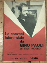 Le Canzoni interpretate da Gino Paoli su dischi Ricordi.