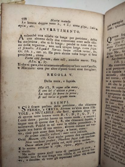 Nuovo metodo per apprendere agevolmente la lingua latina. Tratto dal francese nell'italico idioma, e per utilità de' novelli scolari, aggiuntivi nel principio gli elementi tolti dal compedio della medesima opera..... e nel fine un trattatello della volgar poesia.