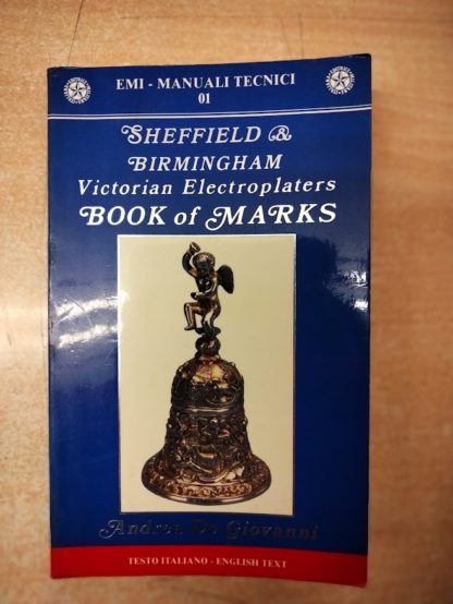 BOOK OF MARKS-SHEFFIELD AND BIRMINGHAM VICTORIAN ELECTROPLATERS.