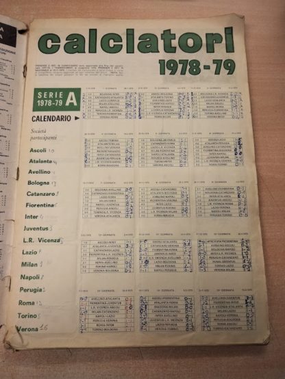 Calciatori 1978-79 serie A-B-C1-C2.