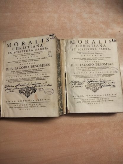 Moralis Christiana ex Scriptura Sacra, traditione, Conciliis, Patribus, & insignioribus Theologis excerpta: in qua positis & statutis principiis generalibus deducuntur Consectaria i quibus casus conscientia sigillatim explicantur.