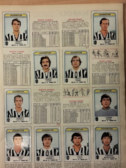 Calciatori 1980-81 serie A-B-C1-C2.