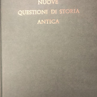 Nuove questioni di storia antica.