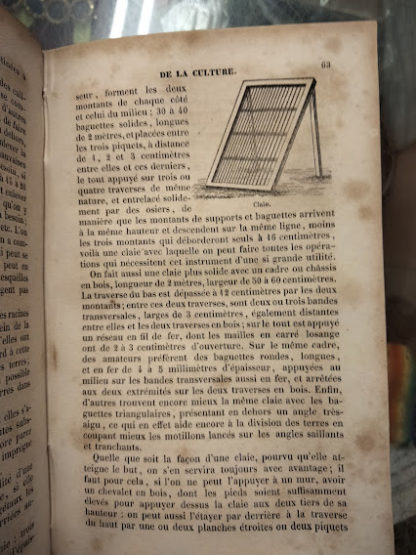 Manuel theorique et pratique du jardinier contenant: les connaissances elementaires de la culture; l'organisation des plantes, leur fecondation et leur multiplication; les epoques des semis, la taille des arbre;...