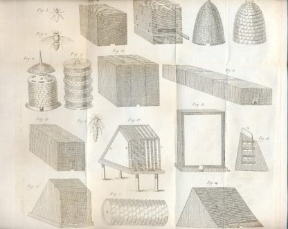 Traite Complet Theorique et Pratique sur les abeilles. Cet Ouvrage, approuvé dans le Sèance de l'Institut de France, du 22 janvier 1810, contient l'Histoire naturelle des Abeilles,la culture de ces Insectes applicable à toutes les espèces de Ruches et à toutes les Températures de la France, la comparaison des Méthodes et des Ruches adoptées jusqu'à ce jour avec celles proposées par l'Auteur, enfin l'état des connoissances des Greecs des Romains et celles des peuples modernes dans le XVII, siécle sur les Abeilles.