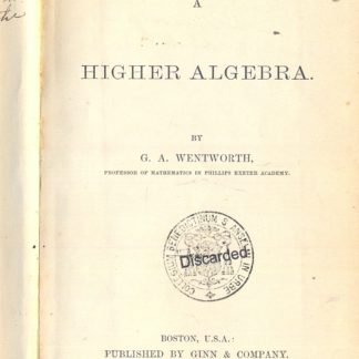 A higher algebra.