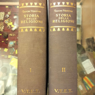 Storia delle Religioni. Diretta da Pietro Tacchi Venturi. Seconda edizione riveduta ed ampliata.