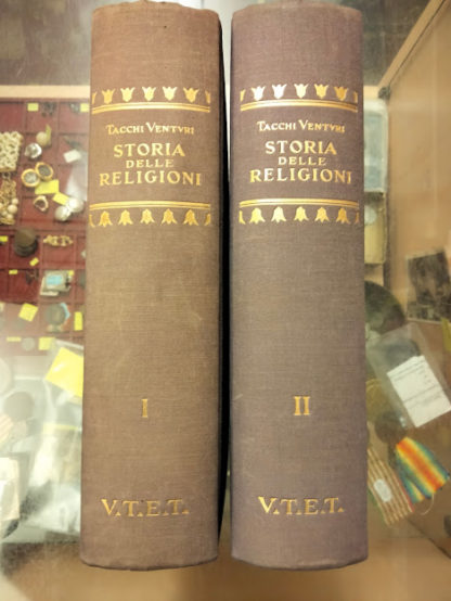 Storia delle Religioni. Diretta da Pietro Tacchi Venturi. Seconda edizione riveduta ed ampliata.