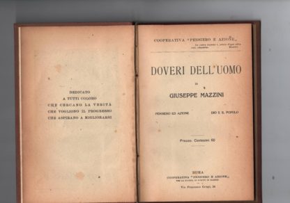 Doveri dell'uomo (Pensiero e azione).