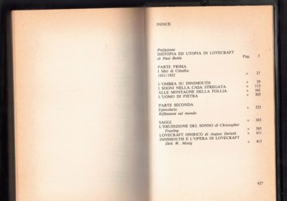 L'uomo di pietra vol. 4. Tutto Lovecraft IL CICLO DI CTHULHU 1° edizione